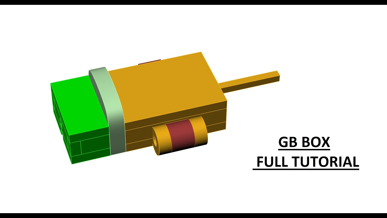 ||Making of Gb Box in Matrix 9 ||Gb Box Tutorial ||Cad Modeling Tutorial ||Matrix Design ||Cad