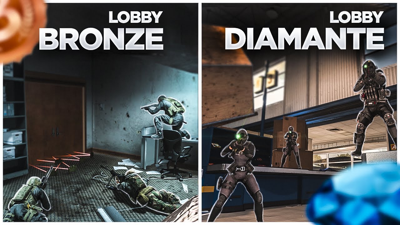 A diferença de um LOBBY BRONZE vs DIAMANTE no WARZONE! 💎 106K FT. Deft, Legacyz1n & Zigo