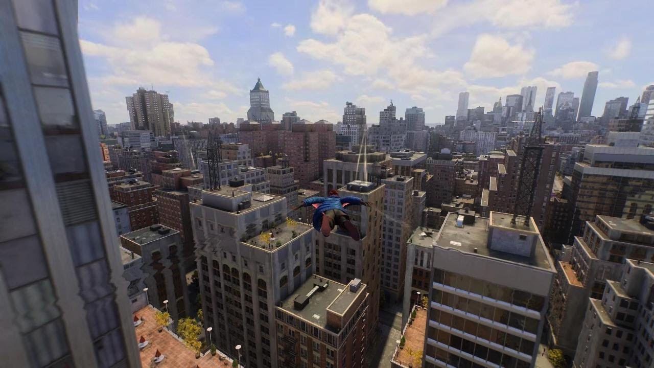 SpiderManSwinging