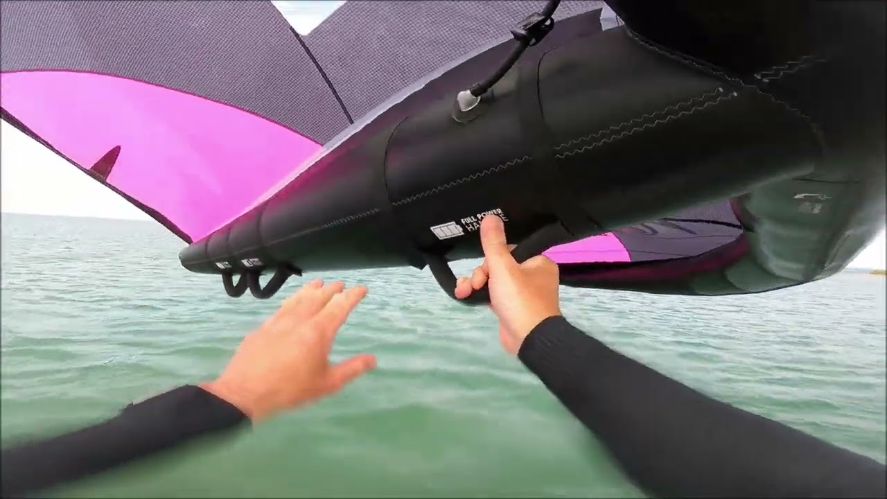Wingfoiling in Rossnowlagh on 9th June 2023