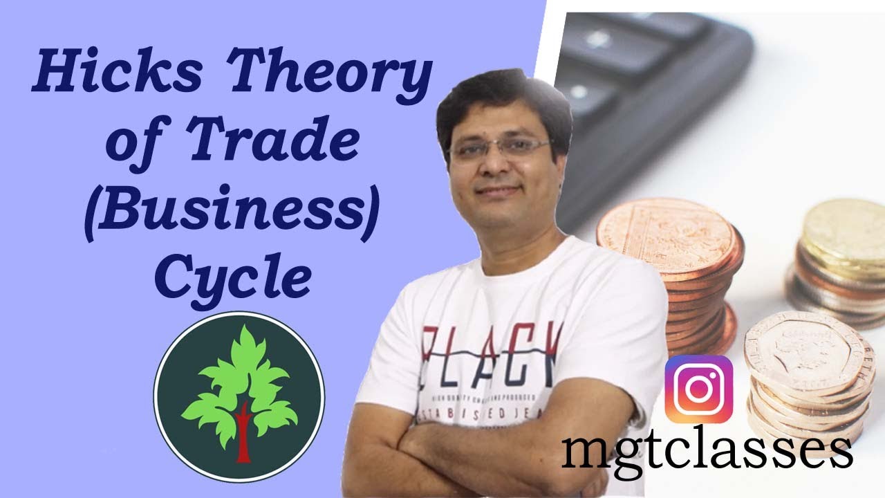 Hicks Theory of Trade (Business) Cycle in Hindi