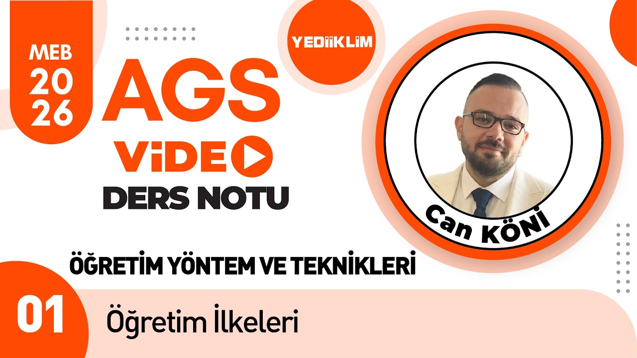 1 - Öğretim İlkeleri - Can KÖNİ