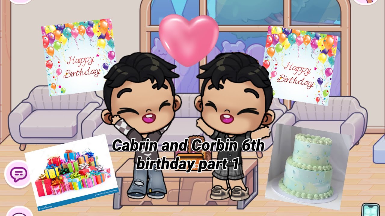 Cabrin and Corbin birthday party 1🎂🥳🎂🥳