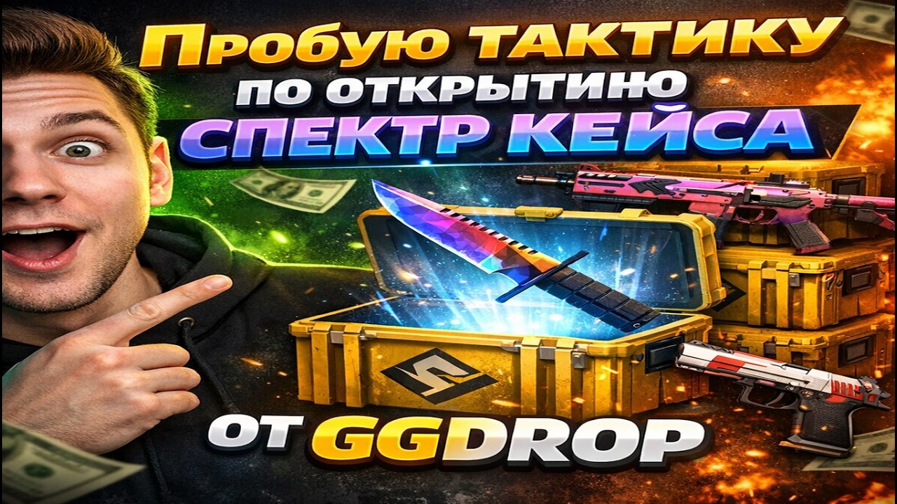 Открываю кейс спектр  на GGDROP