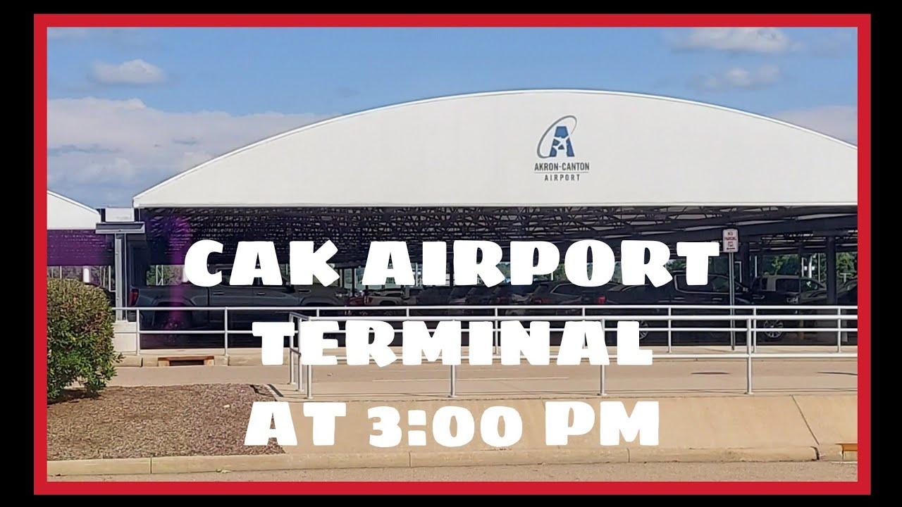 (CAK) #CANTON/AKRON #OH,USA AIRPORT TERMINAL at 3:00 PM
