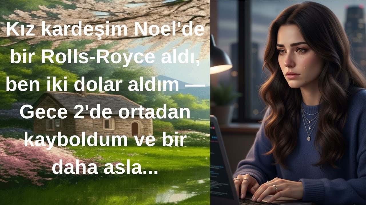 Kız kardeşim Noel'de bir Rolls-Royce aldı, ben iki dolar aldım — Gece 2'de ortadan kayboldum...
