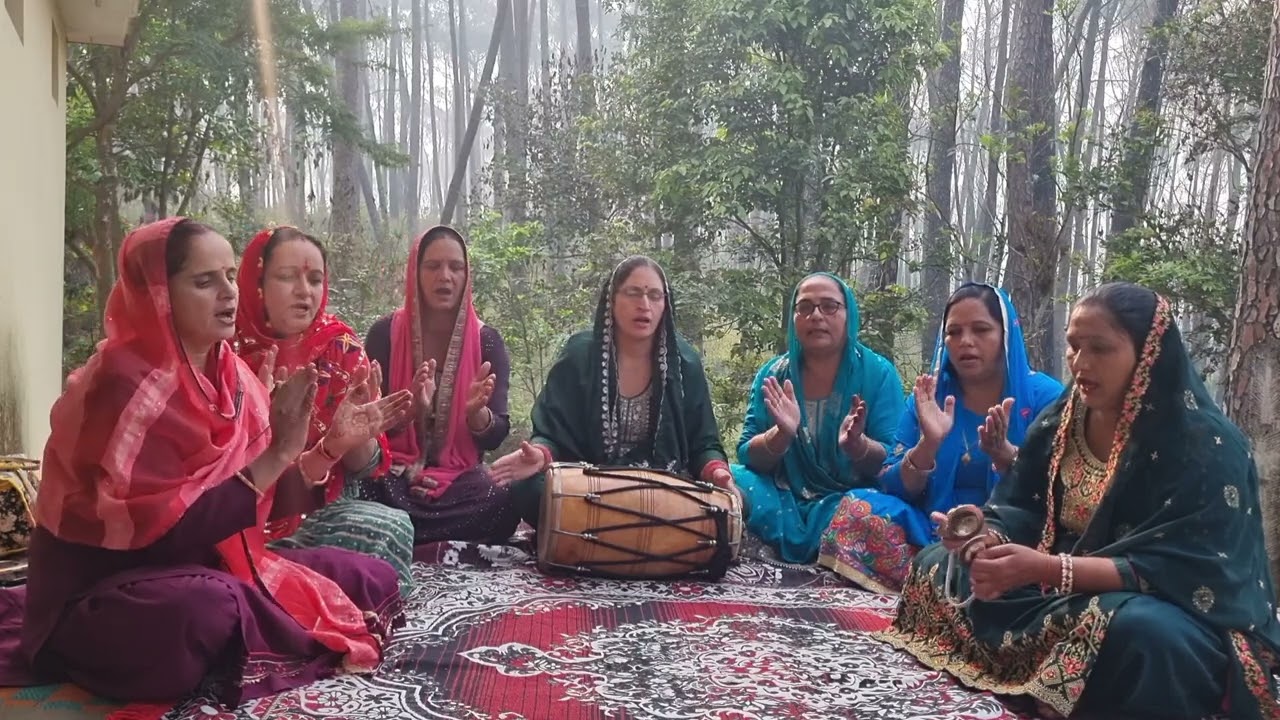 #bhajan कार्तिक मास में सुनिए सुन्दर भजन 🌷मना ओम जपी लै ओ मना राम जपी लै #kirtan 🙏🏻