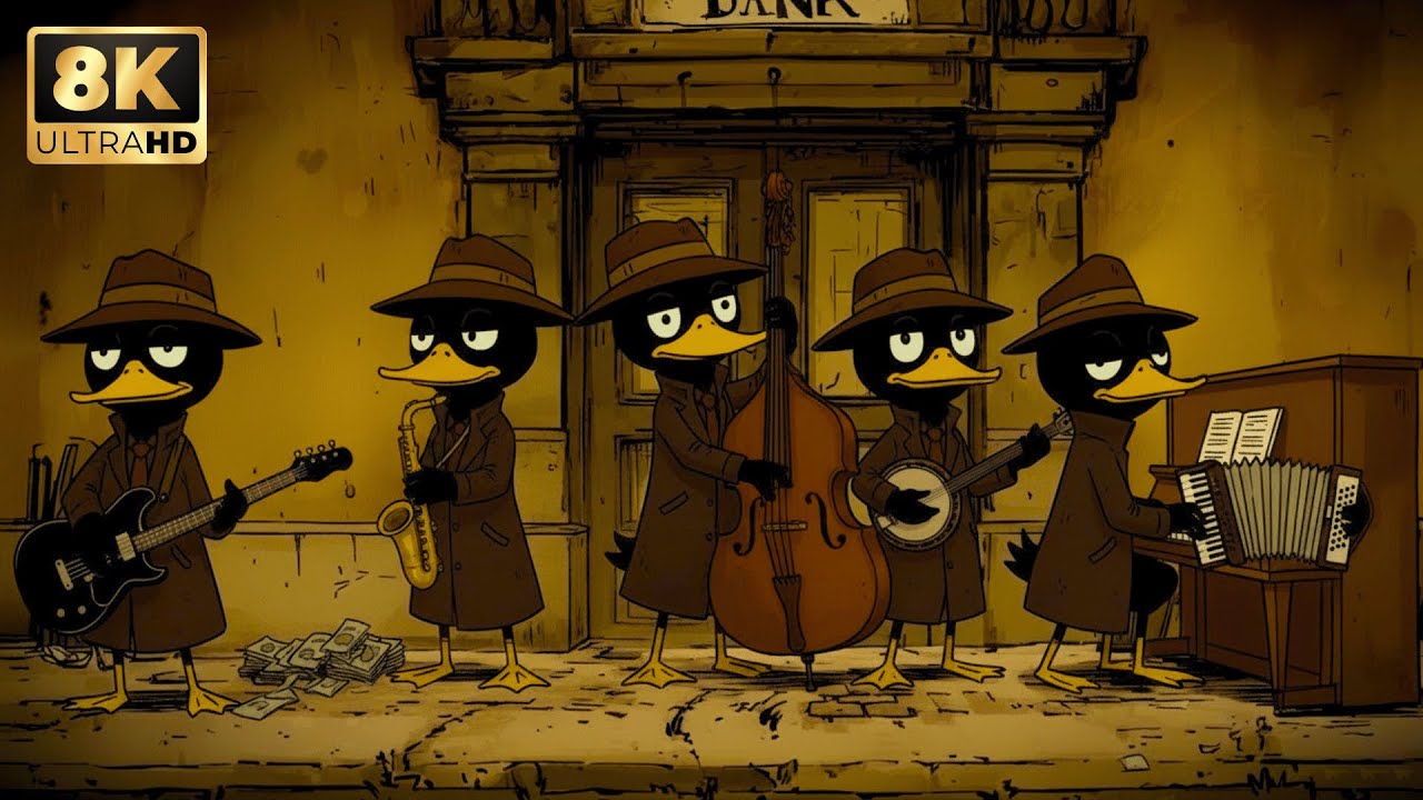 Dark Jazz | Noir Music Sessions | Relax Music Mysterious Detective Office Ambience