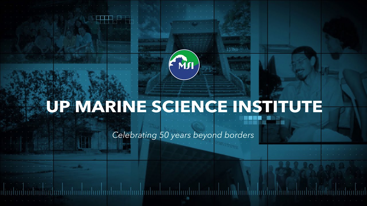 MSI@50 - UP Marine Science Institute Milestones