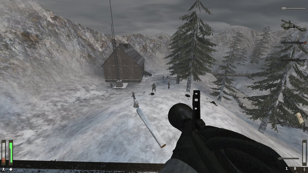 RealRTCW 5.0: Wolfenstein Enemy Territory Single Player - Fuel Dump, Part 3 [4K, Realism]