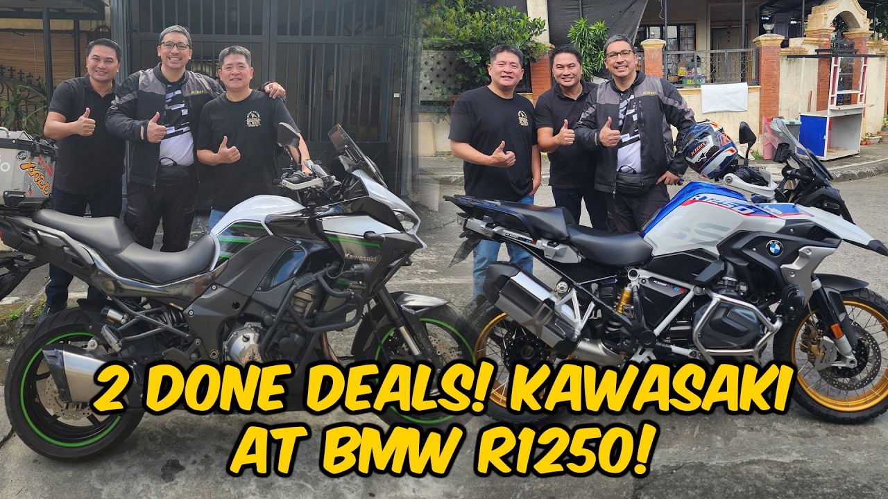 Mag Bestfriend nagtalo sa Done Deal 🤣 | Jett Lau Rider | BMW R1250GS | Kawasaki Versys 1000