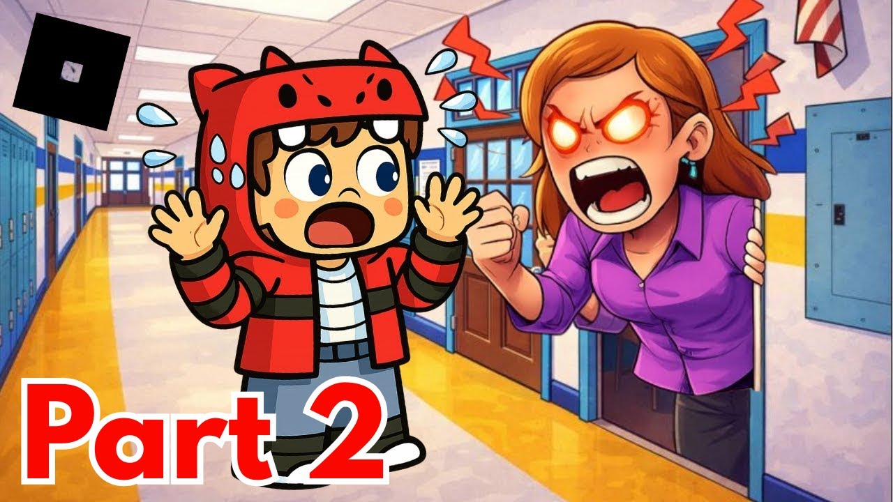 Roblox LATE to SCHOOL! Part 2