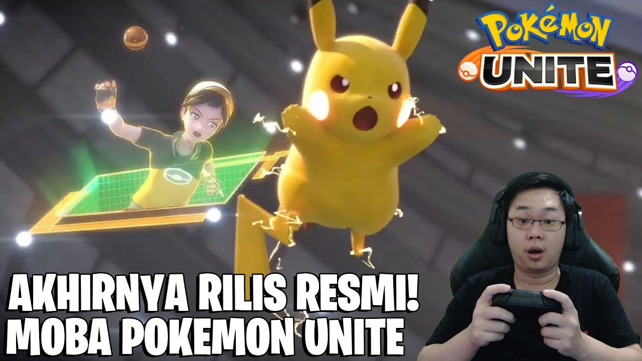RESMI DI RILIS! INI DIA TAMPILAN MOBA POKEMON YANG SUPER SERU! POKEMON UNITE GAMEPLAY