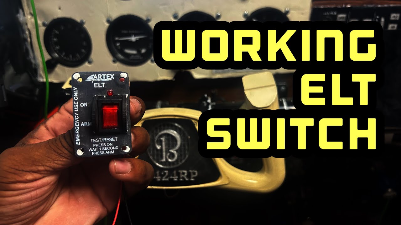 How To Build a Working ELT Switch for Your Home Cockpit MSFS
