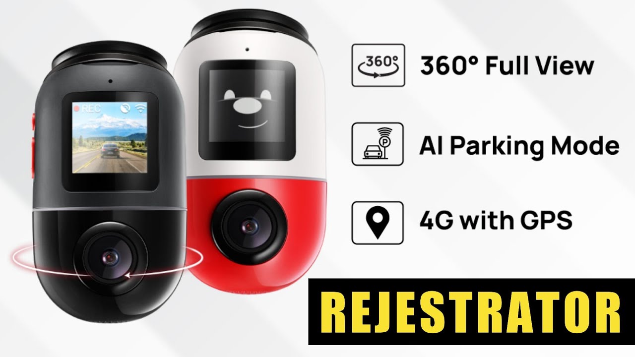 70mai Omni X200 Kamera samochodowa 360 stopni, GPS, WiFi, 4G LTE, tryb parkingowy