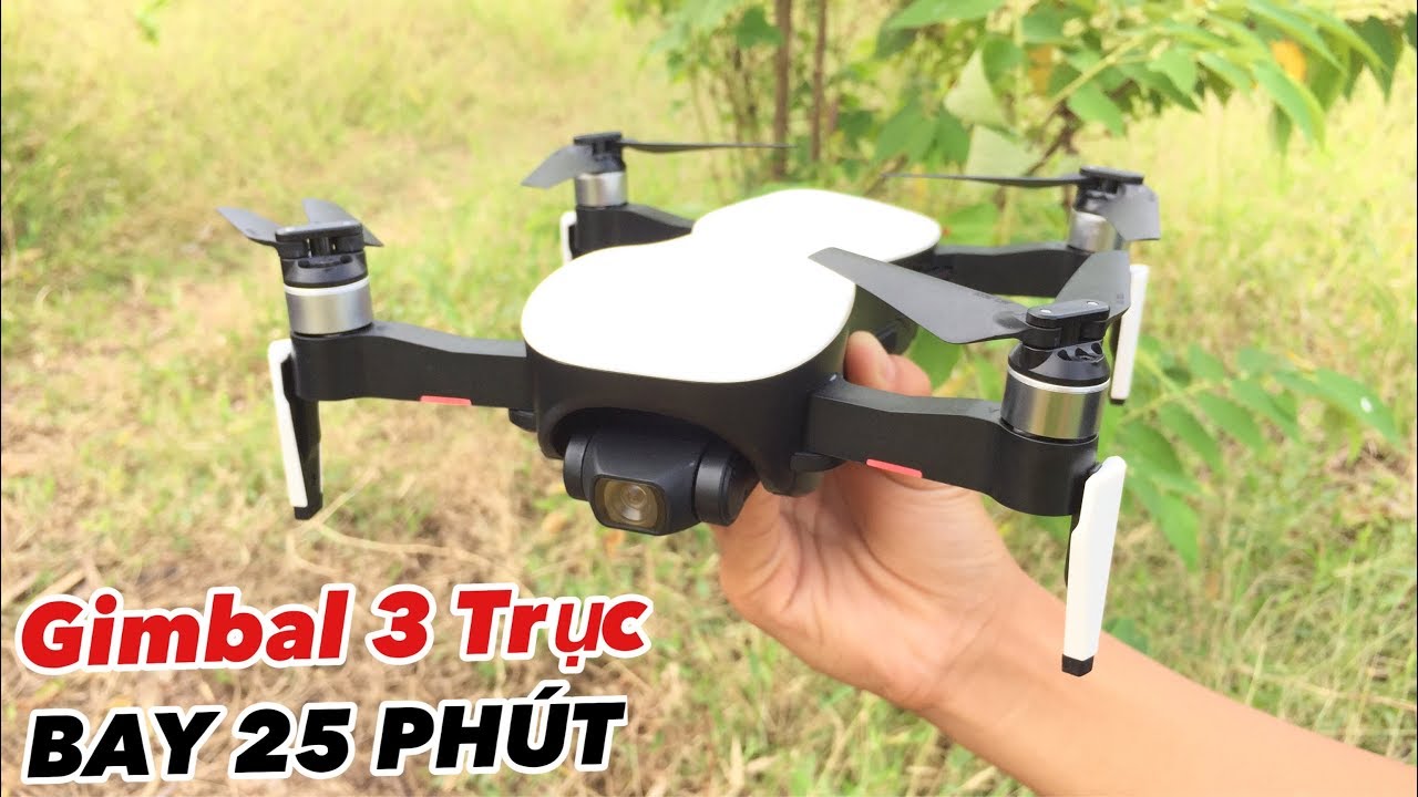 C-Fly Faith - Flycam Bay Xa 2km - Gimbal Chống Rung 3 Trục - Bay 25 Phút - Camera Full 1080