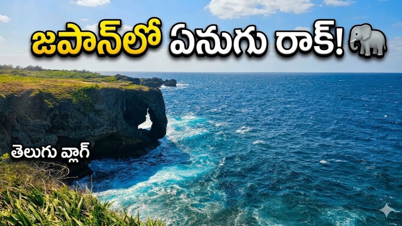 JapanVlog #ElephantRock #Manzamo #TeluguVlogs #TravelVlog #JapanTourism #NatureWonders #Okinawa