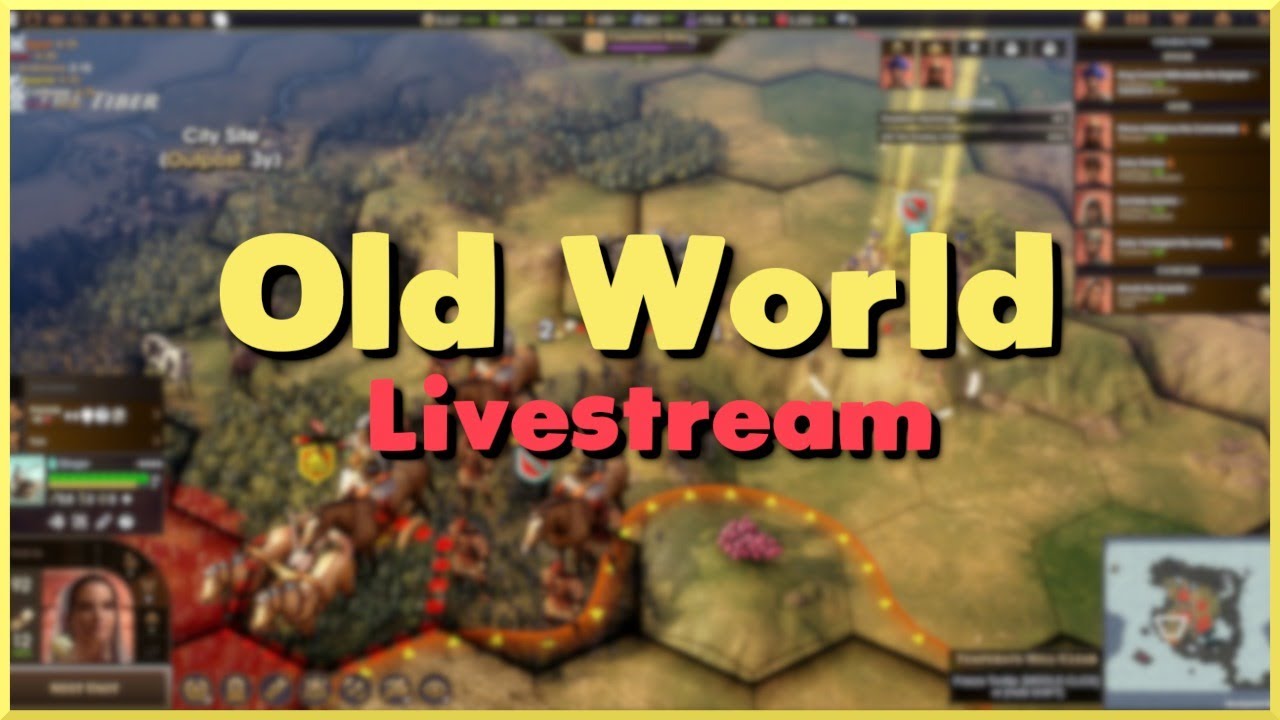 ⚔️Najnowsza strategia 4X - Old World - Rzym #1 - Romulus stw&oacute;rz wielkie imperium!