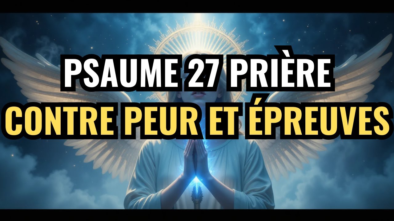 🌟 PSAUME 27 🌟 : LE CRÉATEUR ILLUMINE  MON CHEMIN – PRIÈRE PUISSANTE CONTRE LA PEUR  🌟