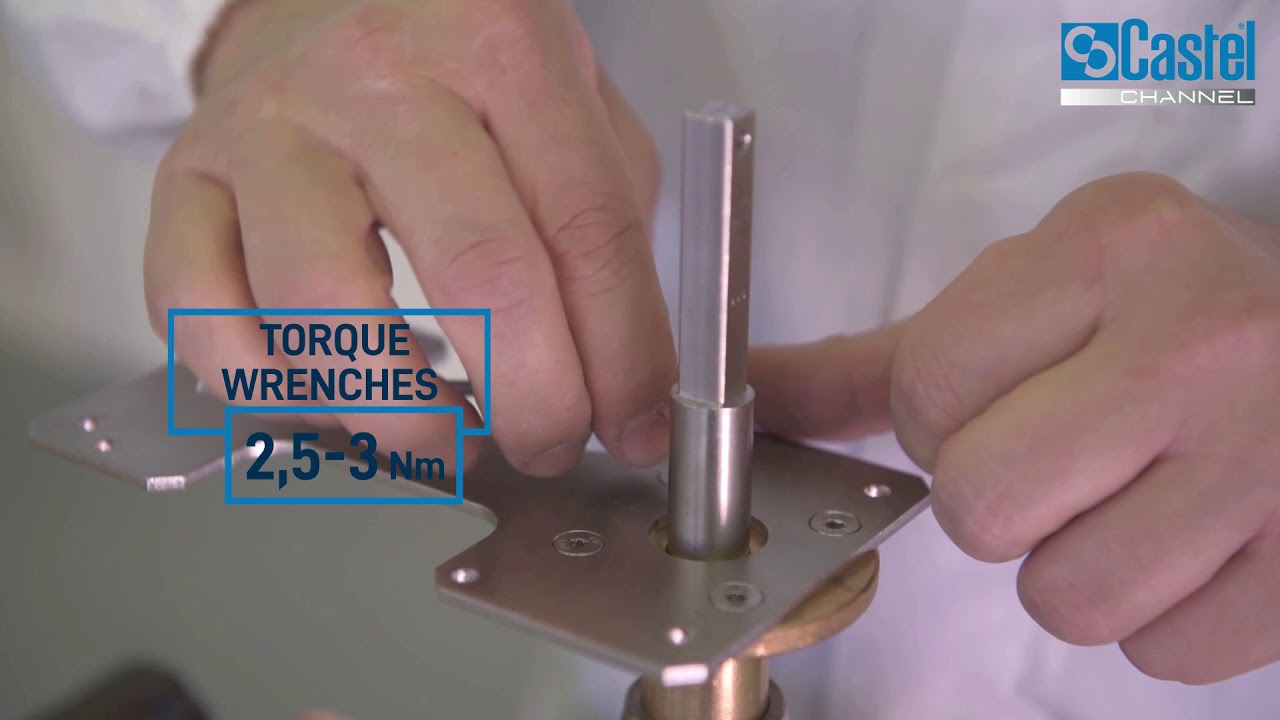 HOW TO… assemble actuator on 2-way ball valves 7/8’’ - 2.1/8’’