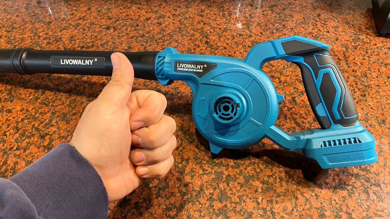 Uses Makita Batteries? Cordless Leaf Blower by LIVOWALNY