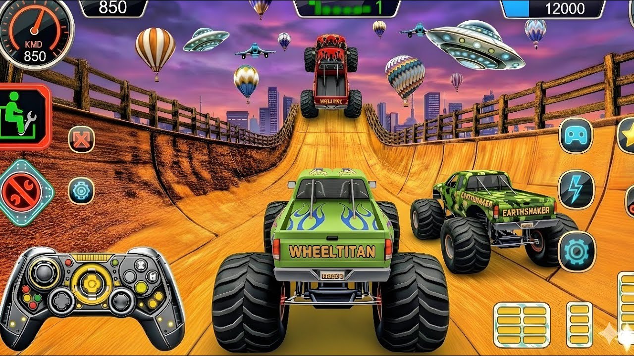 Ultimate Monster Truck Stunts 2026: Mega Ramp Racing 🚛 | 4K Ultra Graphics Gameplay (Android)