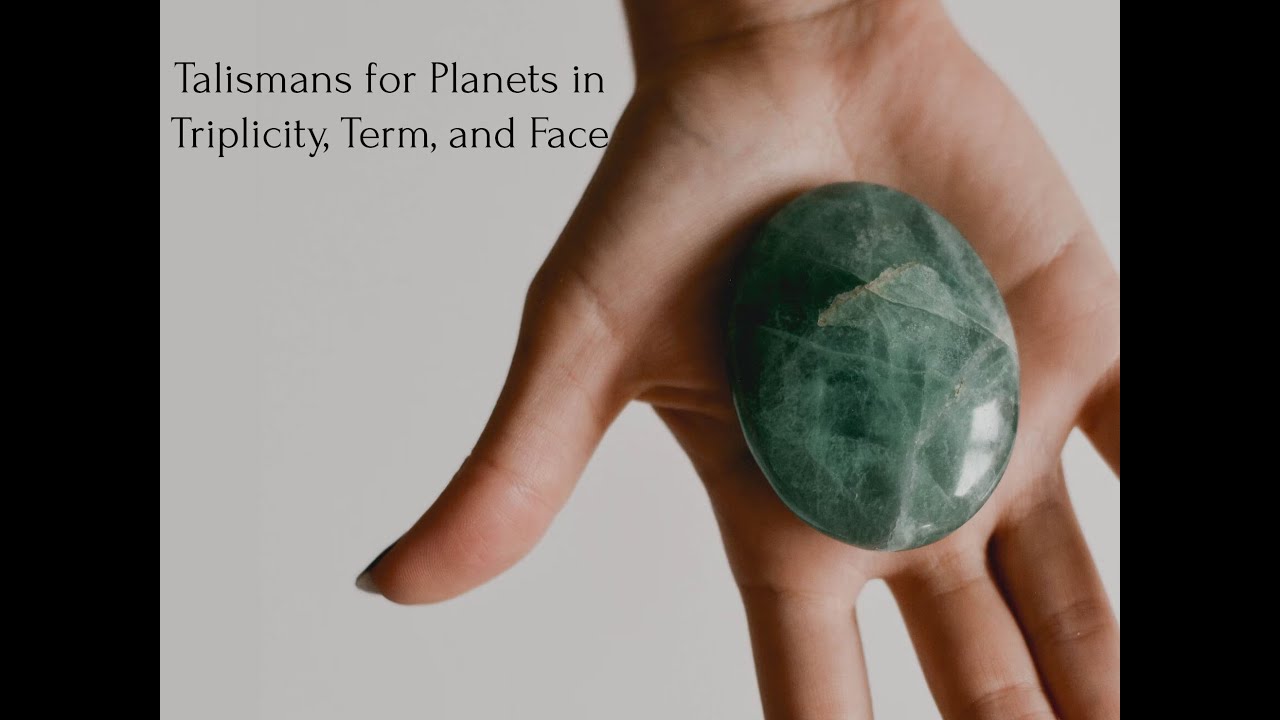 Making Astrological Talismans with Planets in Lesser Dignities