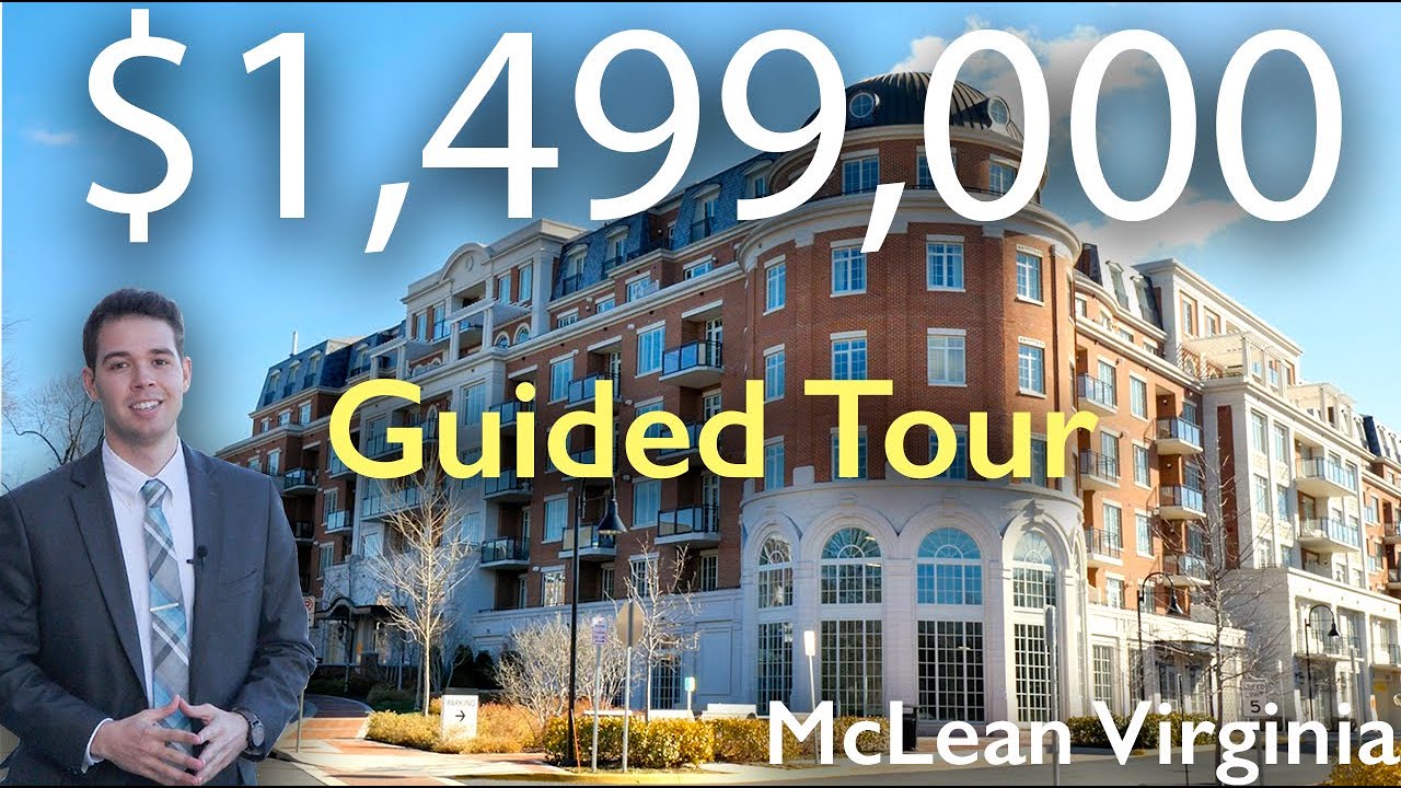 INSIDE a $1,499,000 McLean Virginia Luxury Condo