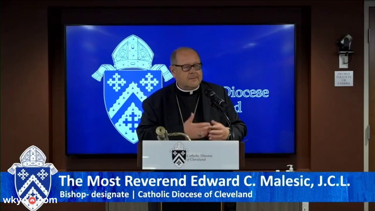 Catholic Diocese of Cleveland introduces new Bishop Edward C. Malesic