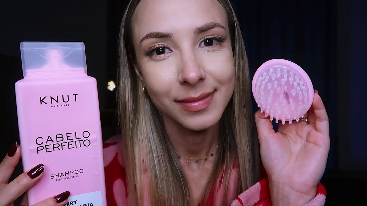 ASMR 🎀 posso cuidar do seu cabelo enquanto você dorme? (experiência sonora imersiva) 