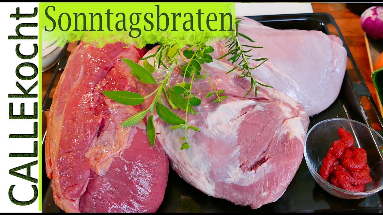 Leckerer Sonntagsbraten. Schmorbraten selber machen wie Oma. Rezept