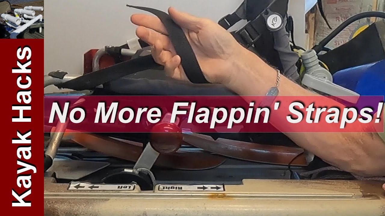 Kayak Seat Strap Clips - DIY Kayak Mods