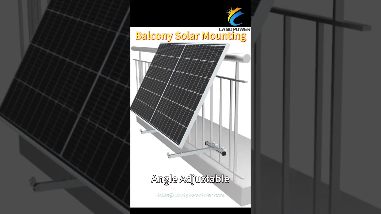 Balcony Solar Panel Mounting #solarimaging