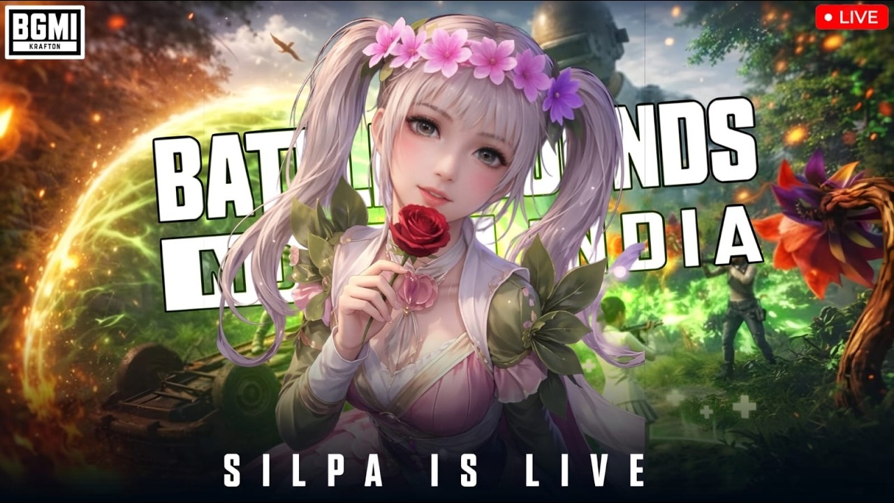 🎀🥰 BOOM BAAM GAME PLAY 🥰🎀| SILPA IS LiVE | BGMI | #livestream @BattlegroundsMobile_IN