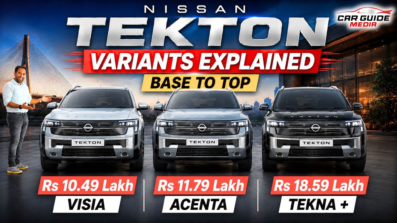 Nissan Tekton Variants Explained 🔥 Best Value for Money Model 🤯 Duster  - Seltos or Victoris ?