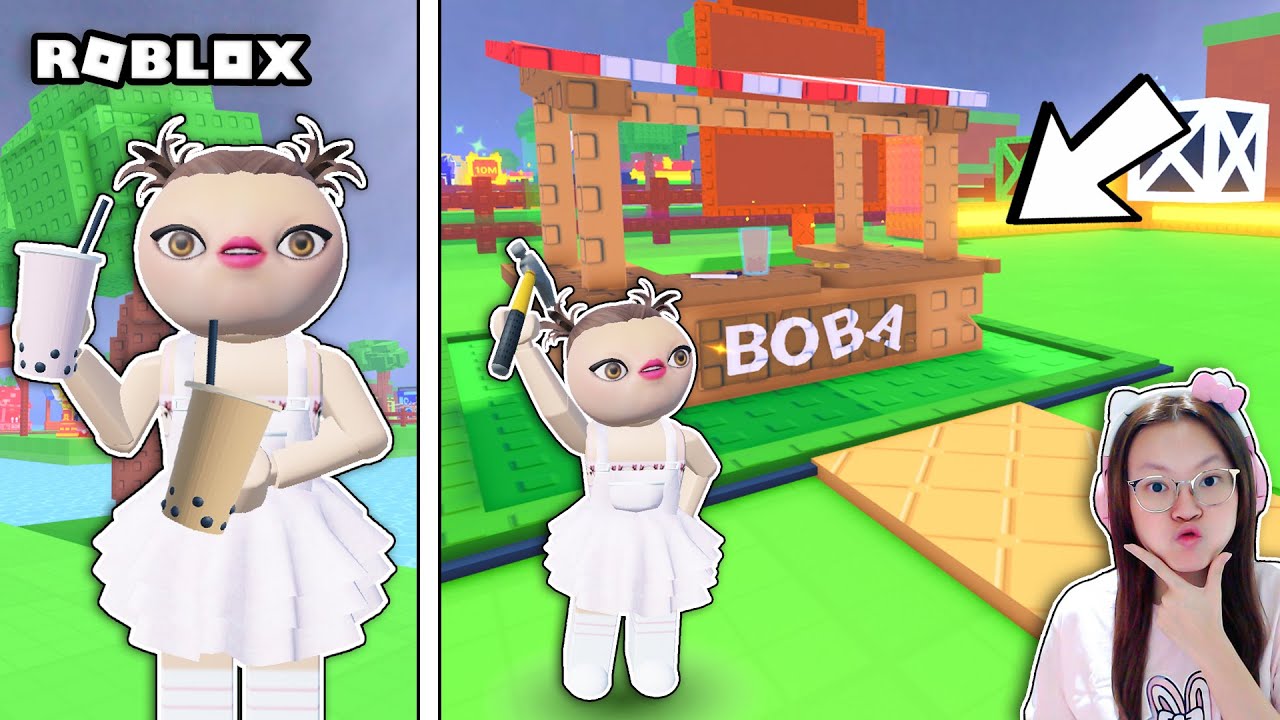 Bangun Toko Dan Jualan Boba ?!! [Roblox Indonesia]