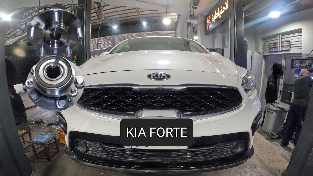 замена подшипника ступицы переднего колеса киа форте 2019 - 2023 .. kia forte #подвеска #ходовая