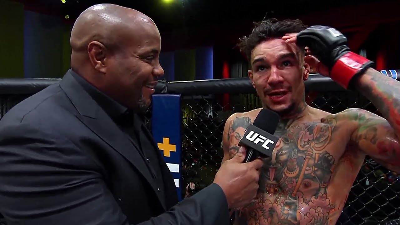 Интервью Андре Фили в октагоне | UFC Vegas 60