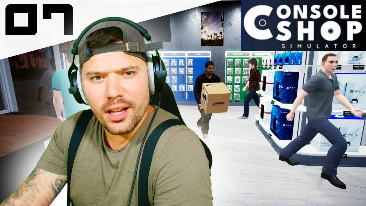CONSOLE SHOP SIMULATOR #7 ▶ ON CONTINUE D'AGGRANDIR, LES EMPLOYES SONT TROP RAPIDES !