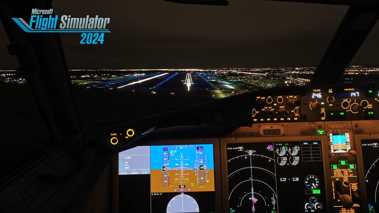 iFly 737 MAX 8 | Late Evening Landing in Frankfurt | MSFS 2024