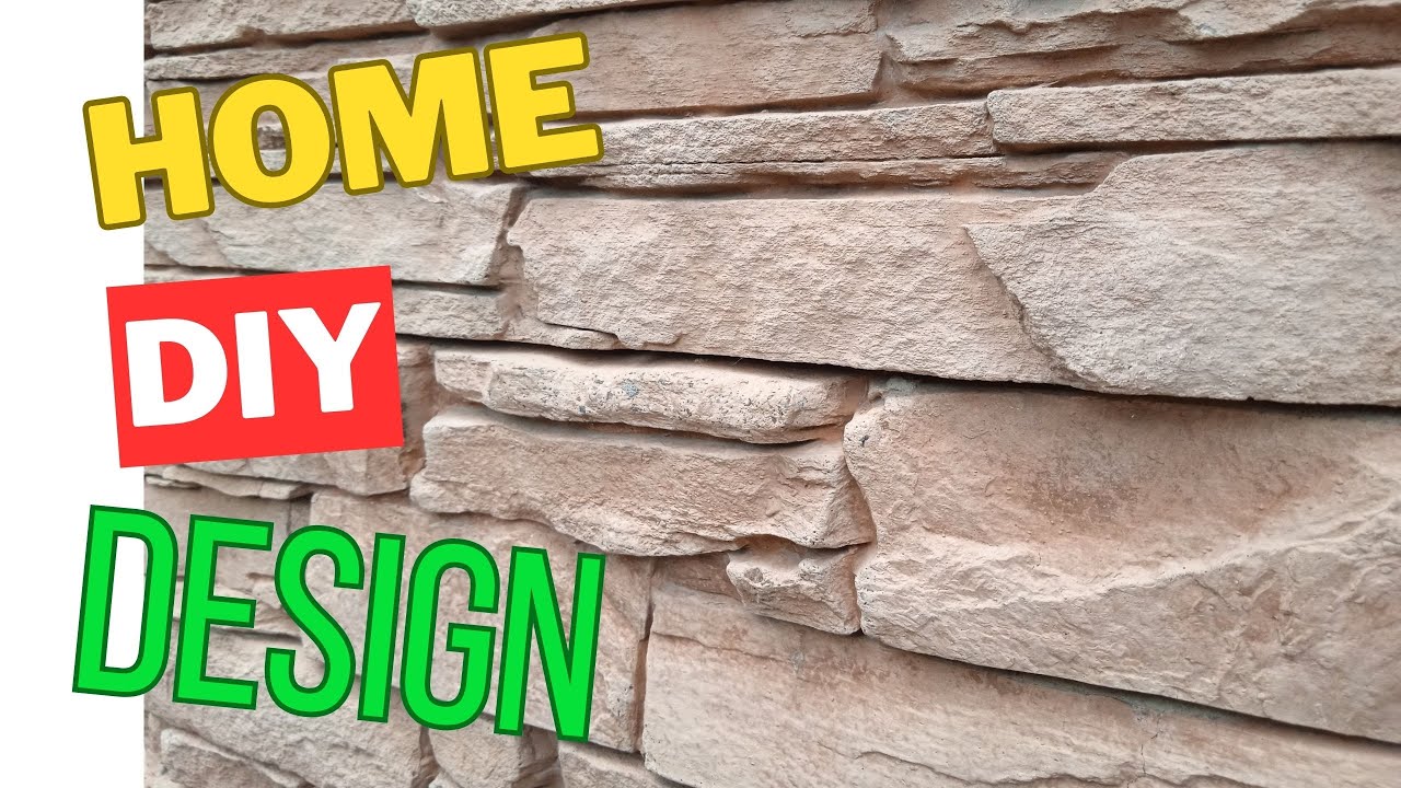 Easy & Realistic Faux Stone Walls.