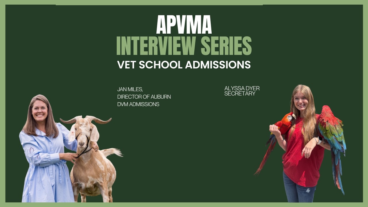 APVMA Interview Series: Vet School Admissions