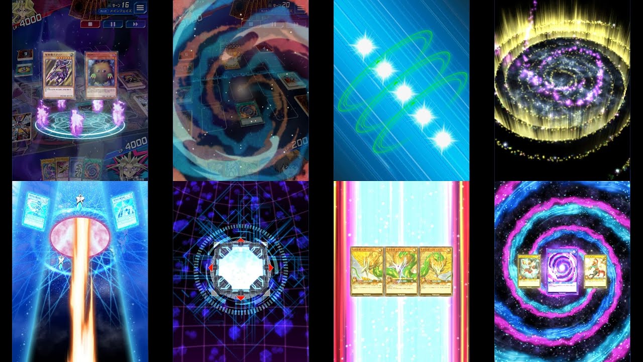 [Yu-Gi-Oh! Duel Links] All 24 versions of Summoning Methods Animations