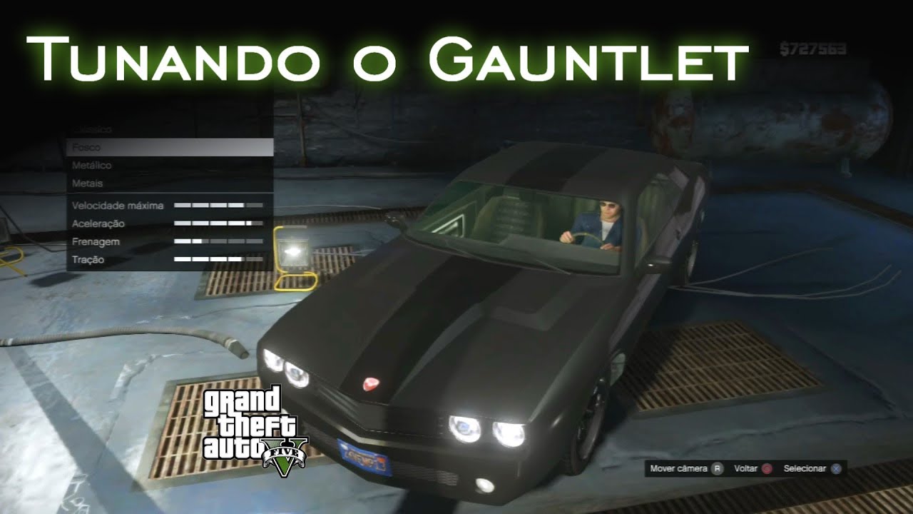 Tunando o Gauntlet | GTA V [PT-BR]