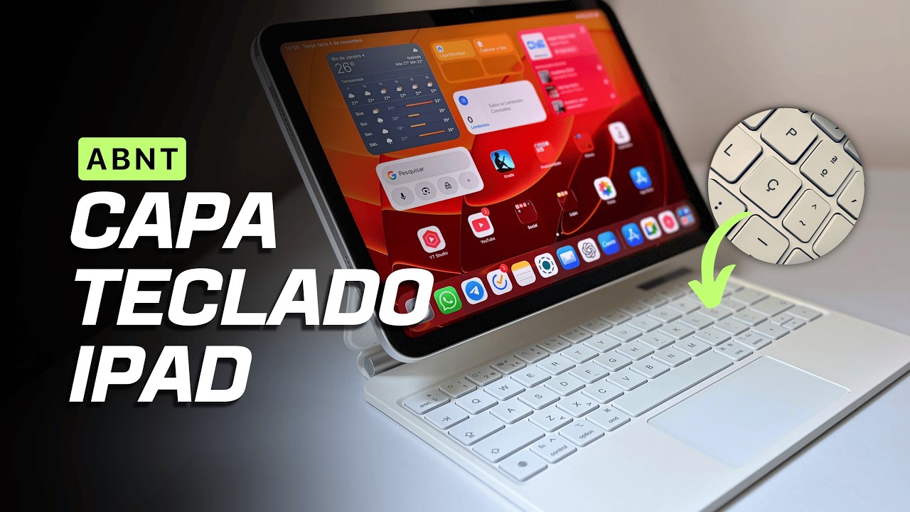 Capa teclado para IPAD BETTDOW! VEJA SE VALE A PENA!