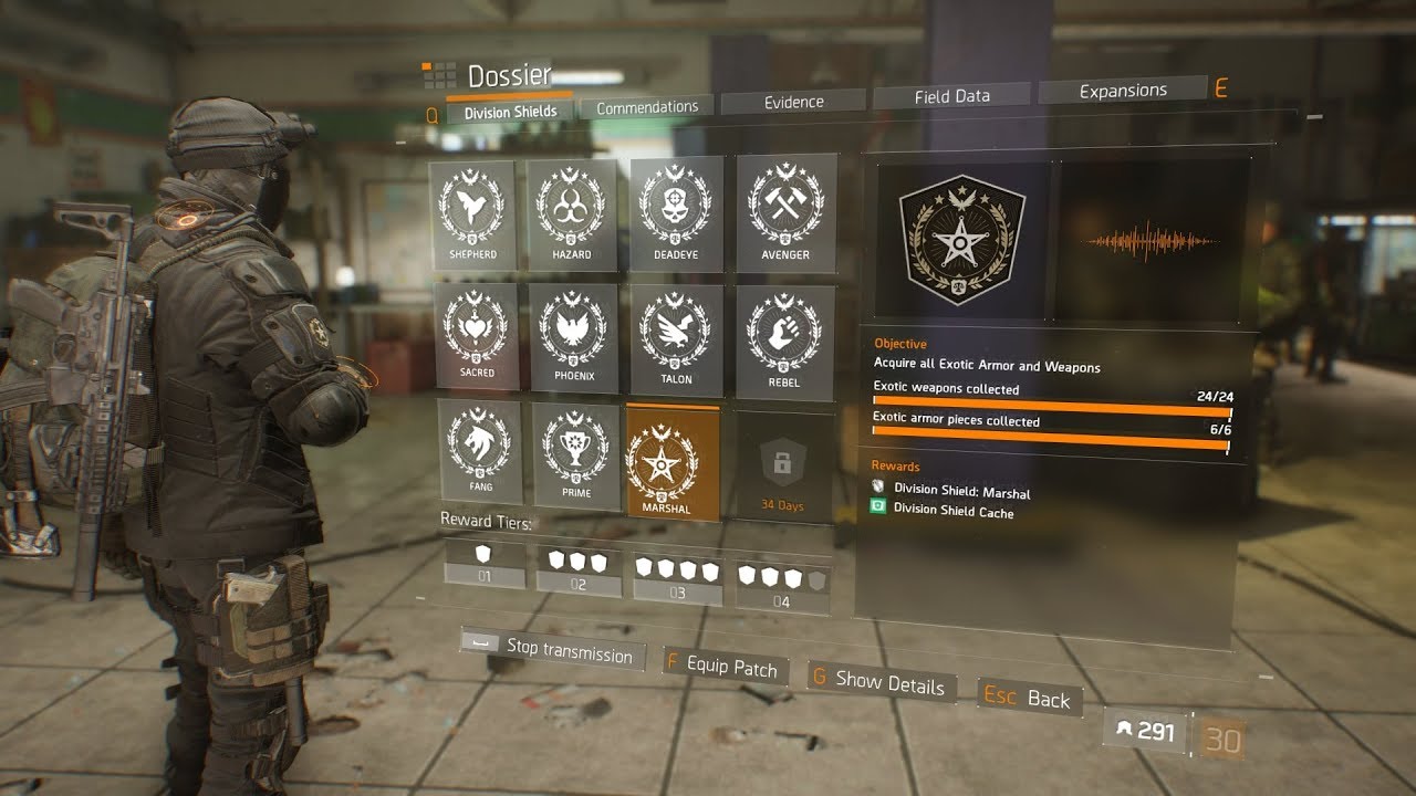 The Division Shield Event Marshall