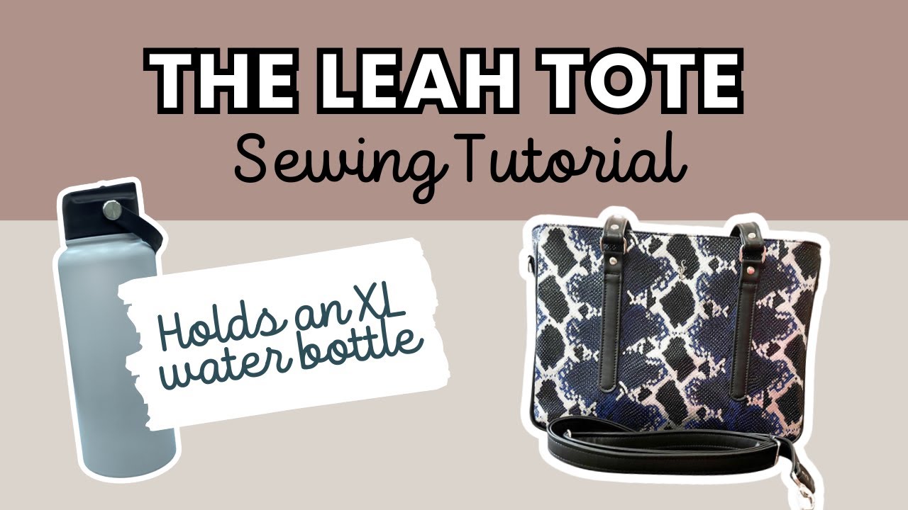 How to Make the Leah Water Bottle Tote by Simply Classic &ndash; Tote Bag Sewing Tutorial