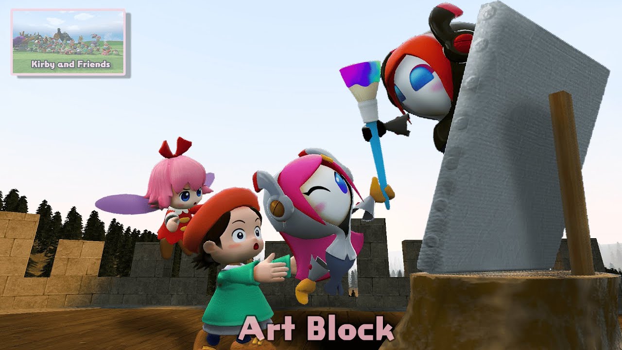 Art Block | Kirby and Friends