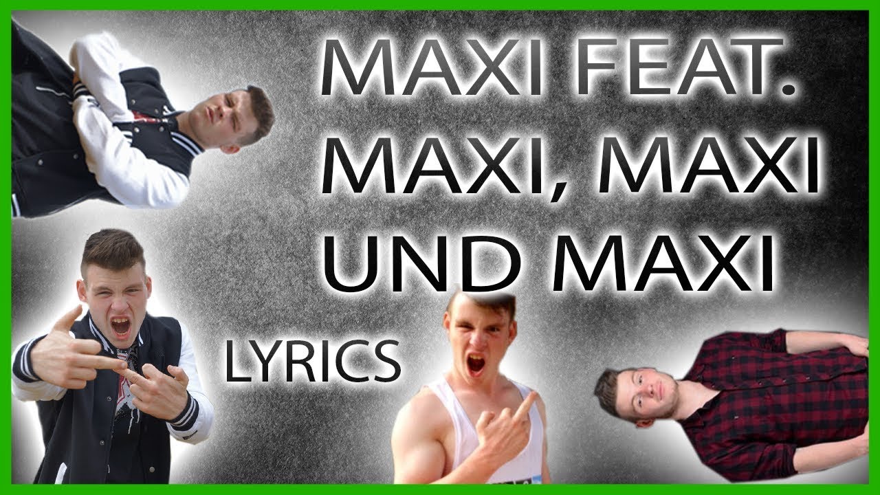 Maxi - Maxi feat. Maxi,  Maxi und Maxi (Song über Schizophrenie /Lyric Video/Autotune/Rap deutsch)