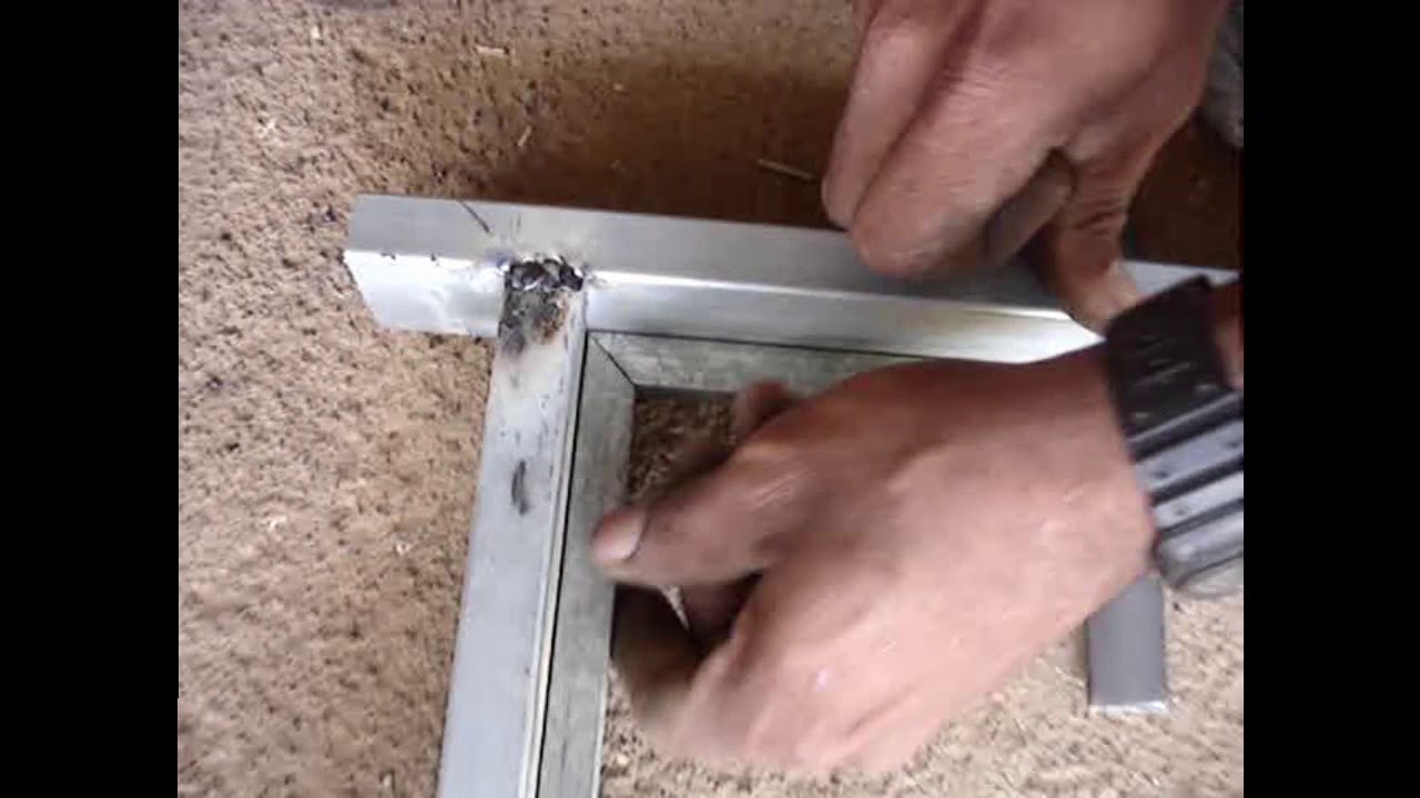 Como fazer batente para porta de ferro